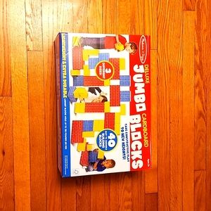 Melissa & Doug Cardboard Jumbo Blocks